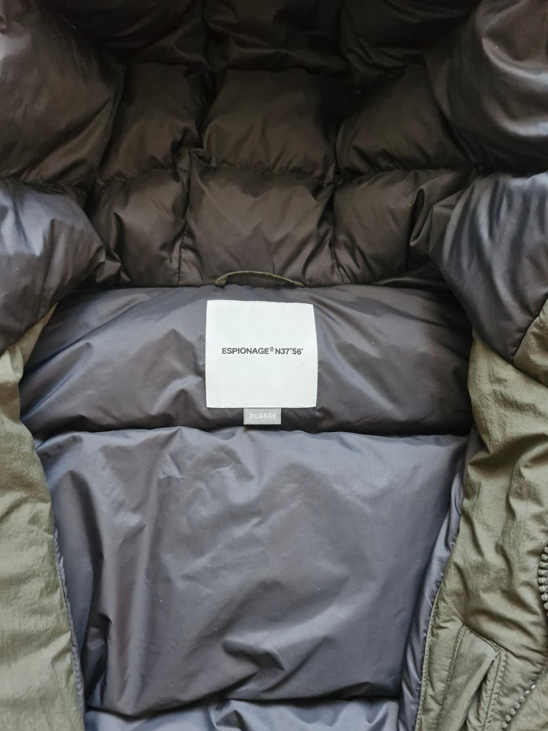 에스피오나지 다이어 후디드 다운 파카 XL  상품이미지2