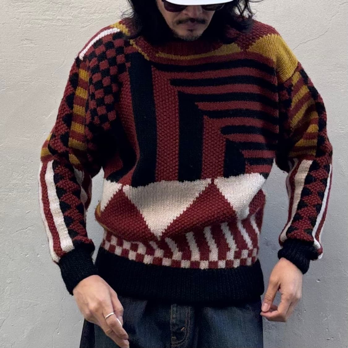 올드 미스터 준코 바이 준코 코시노 헤비울 스웨터 상품이미지9