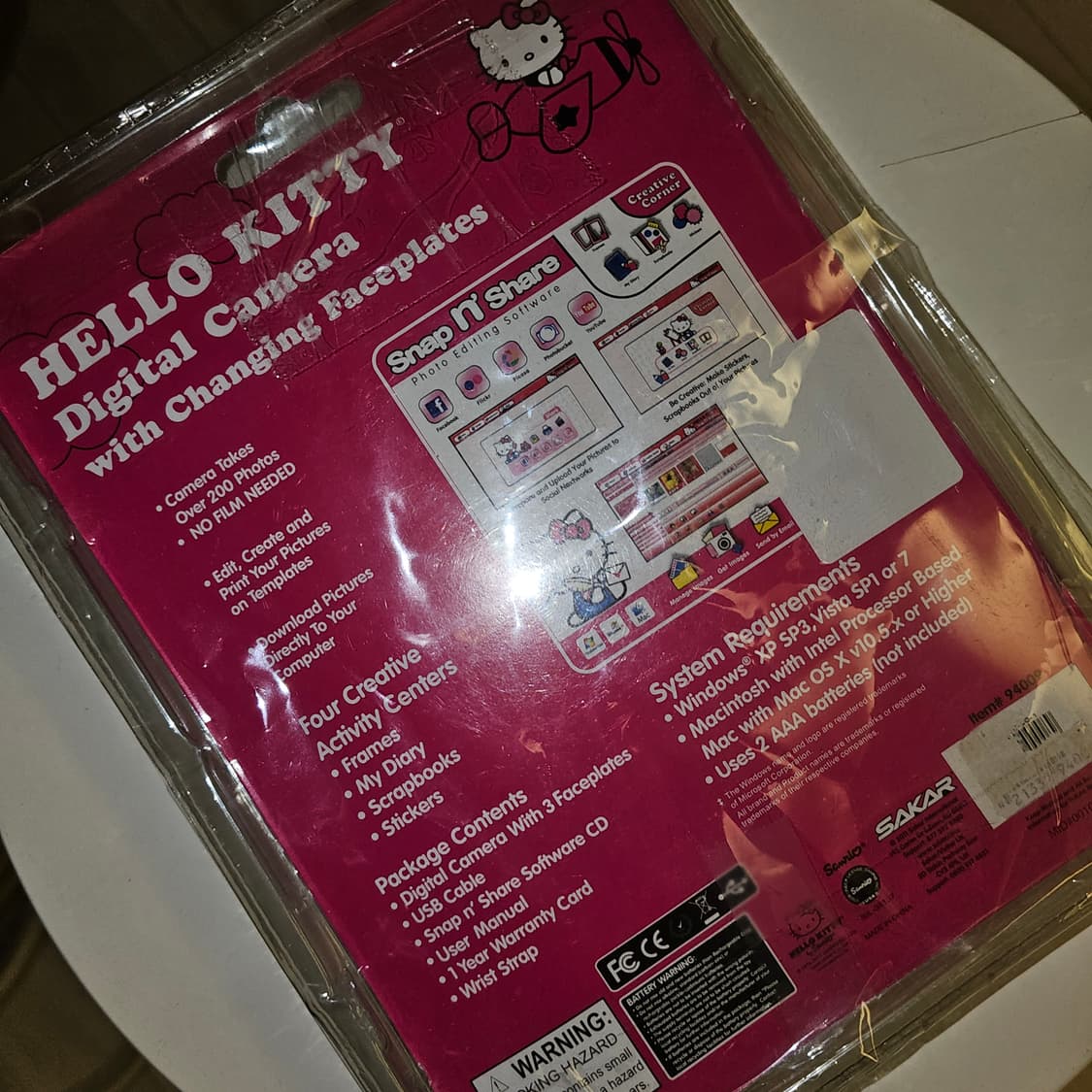 헬로키티 디지털 카메라 풀세트 상품이미지2