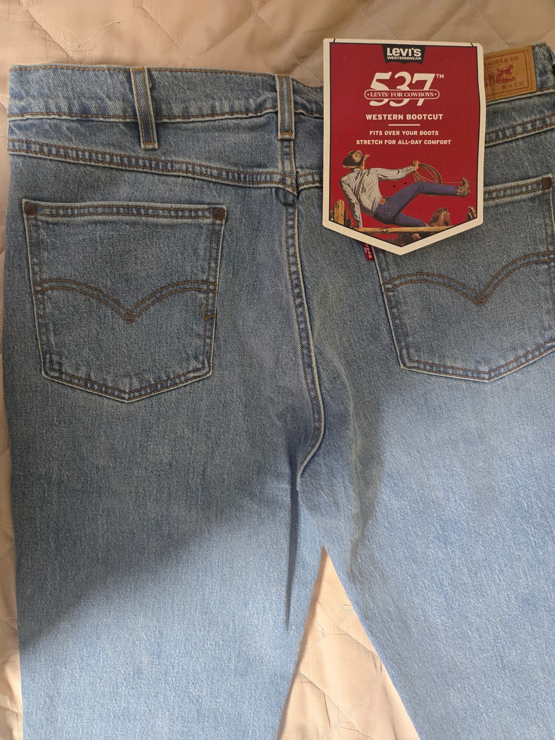 리바이스 537 34x32 상품이미지3