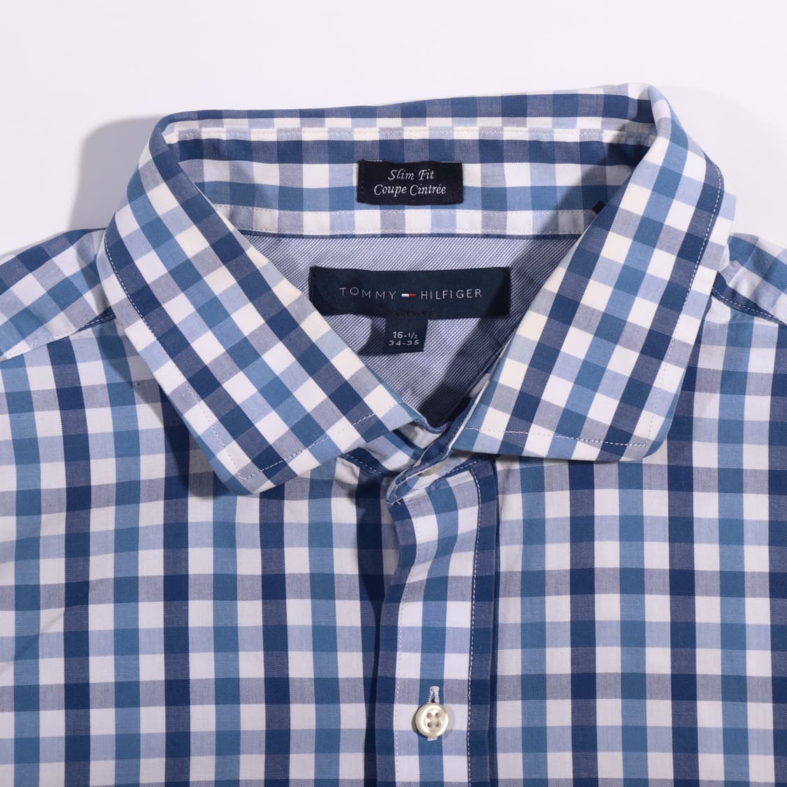 타미힐피거 깅엄체크셔트 B341 상품이미지2