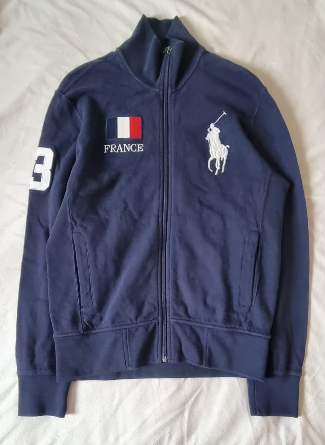 폴로 빅포니 프랑스 네이비 집업 상품이미지1