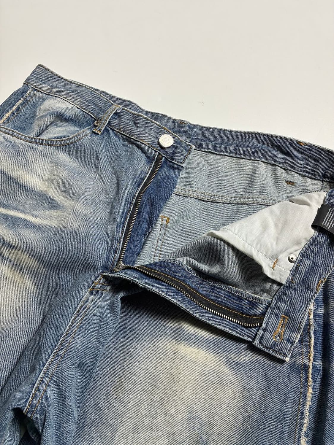 디앤에스알 DNSR 인사이드 아웃 리컷 데님 팬츠 R2364 상품이미지3