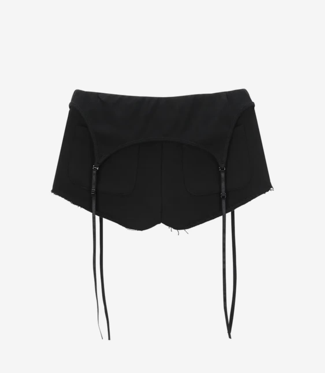 41P 사일프레이 레이어드 쇼츠 블랙  상품이미지5