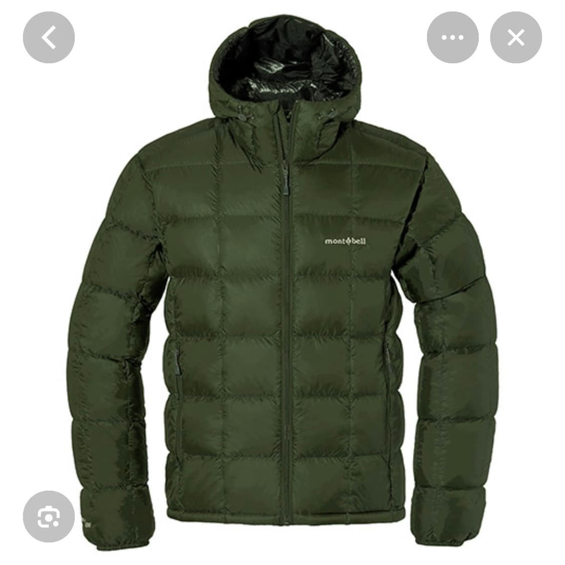 구함)몽벨 슈페리어 다운파카 다크그린 상품이미지1