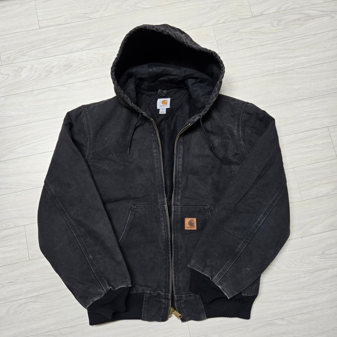 칼하트 J130 BLK 액티브 자켓 블랙 상품이미지1