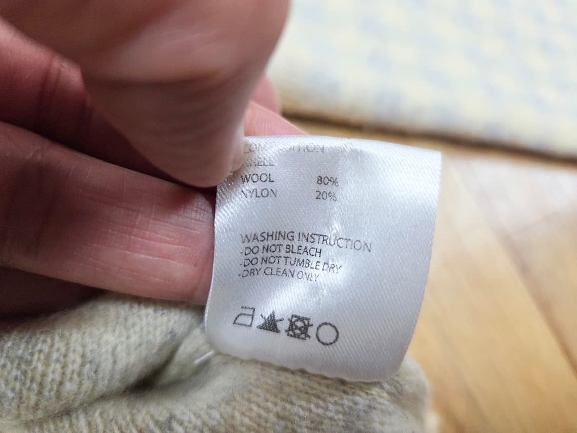 이슈넘버(ISSUE NUMBER) 램스울 체크패턴 가디건 프리사이즈 상품이미지10