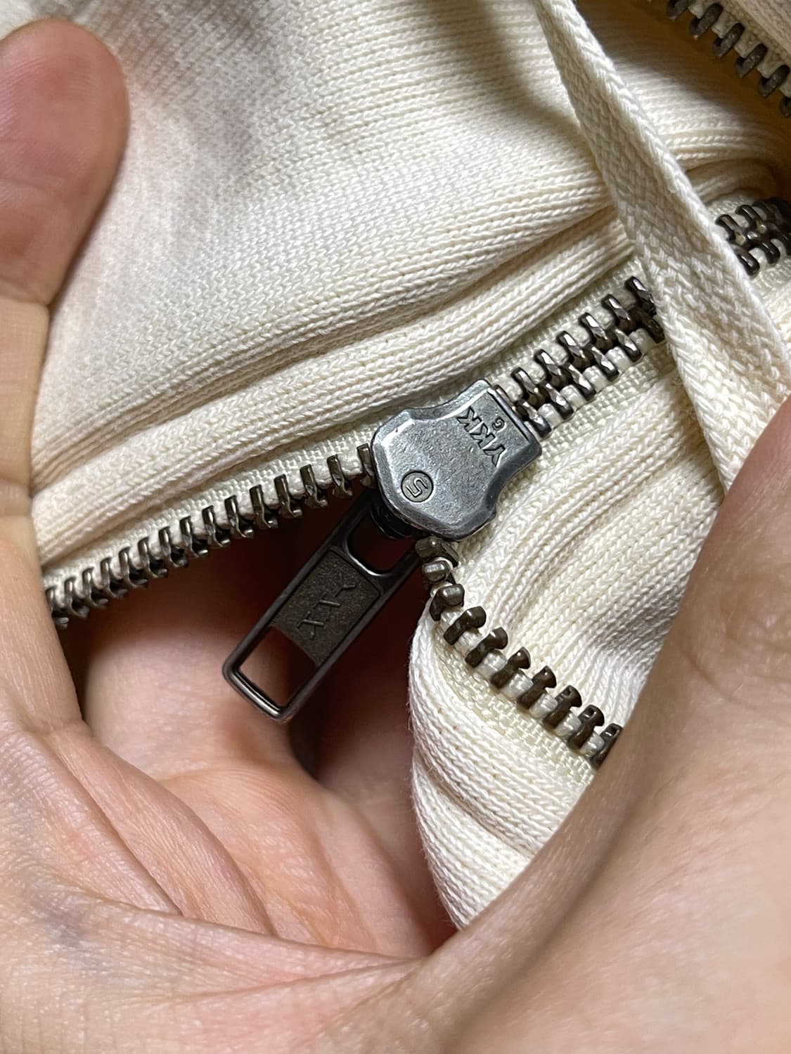 Stussy × Delta Zip-up Hoodie (Ivory) L 상품이미지6