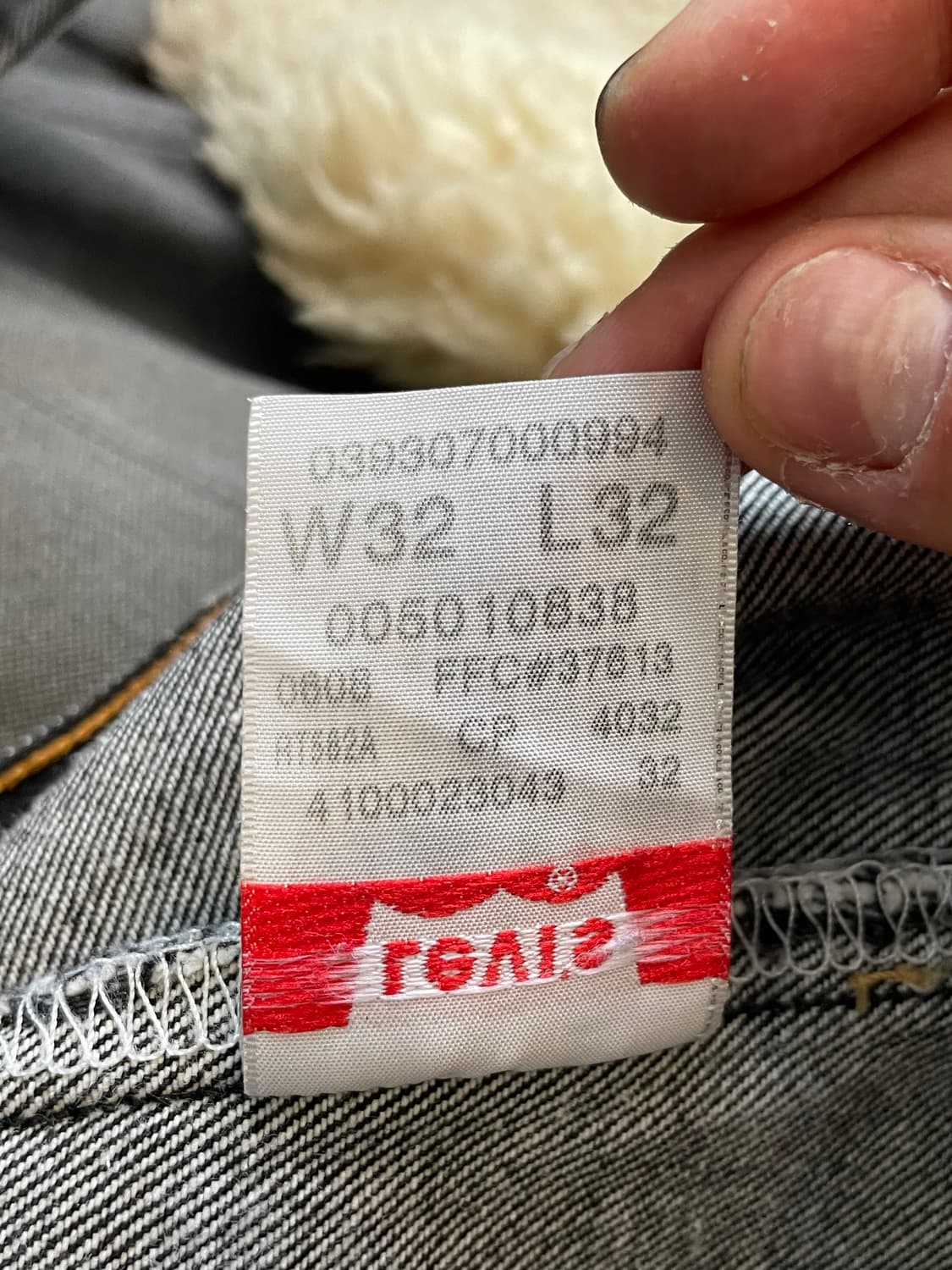 리바이스 501 데님팬츠 상품이미지3