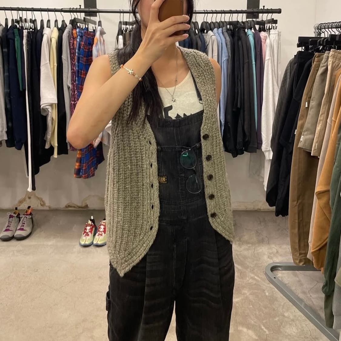 INSCRIRE 니트 베스트 조끼 상품이미지5