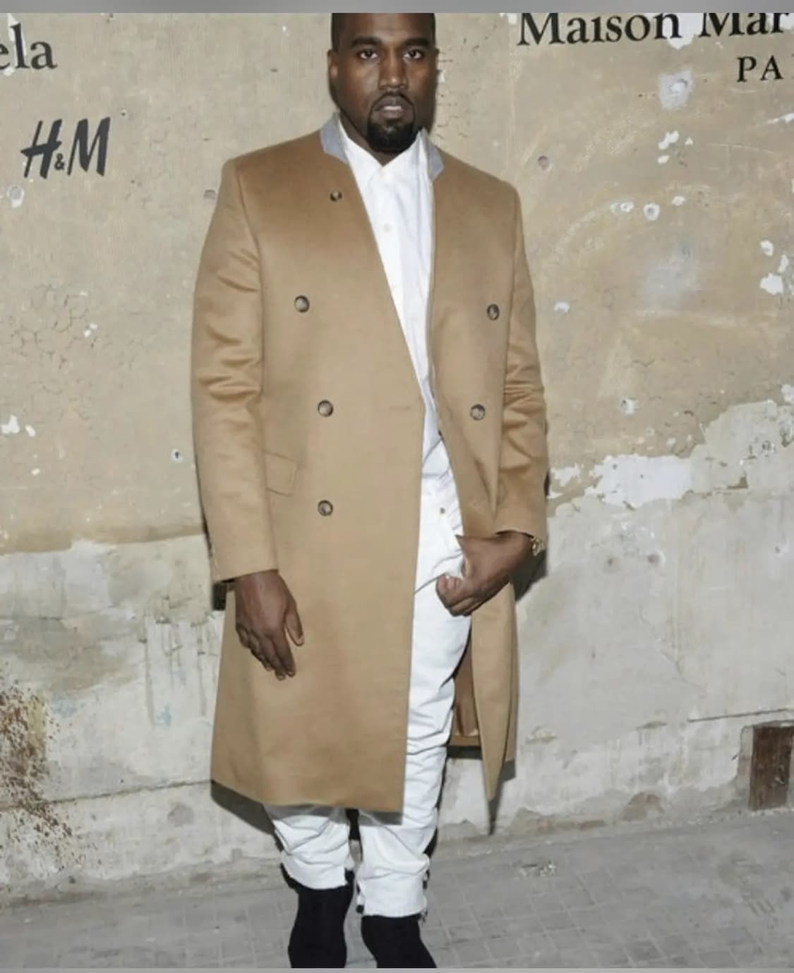 마르지엘라 x H&M 콜라보 카멜 롱코트 50 상품이미지1