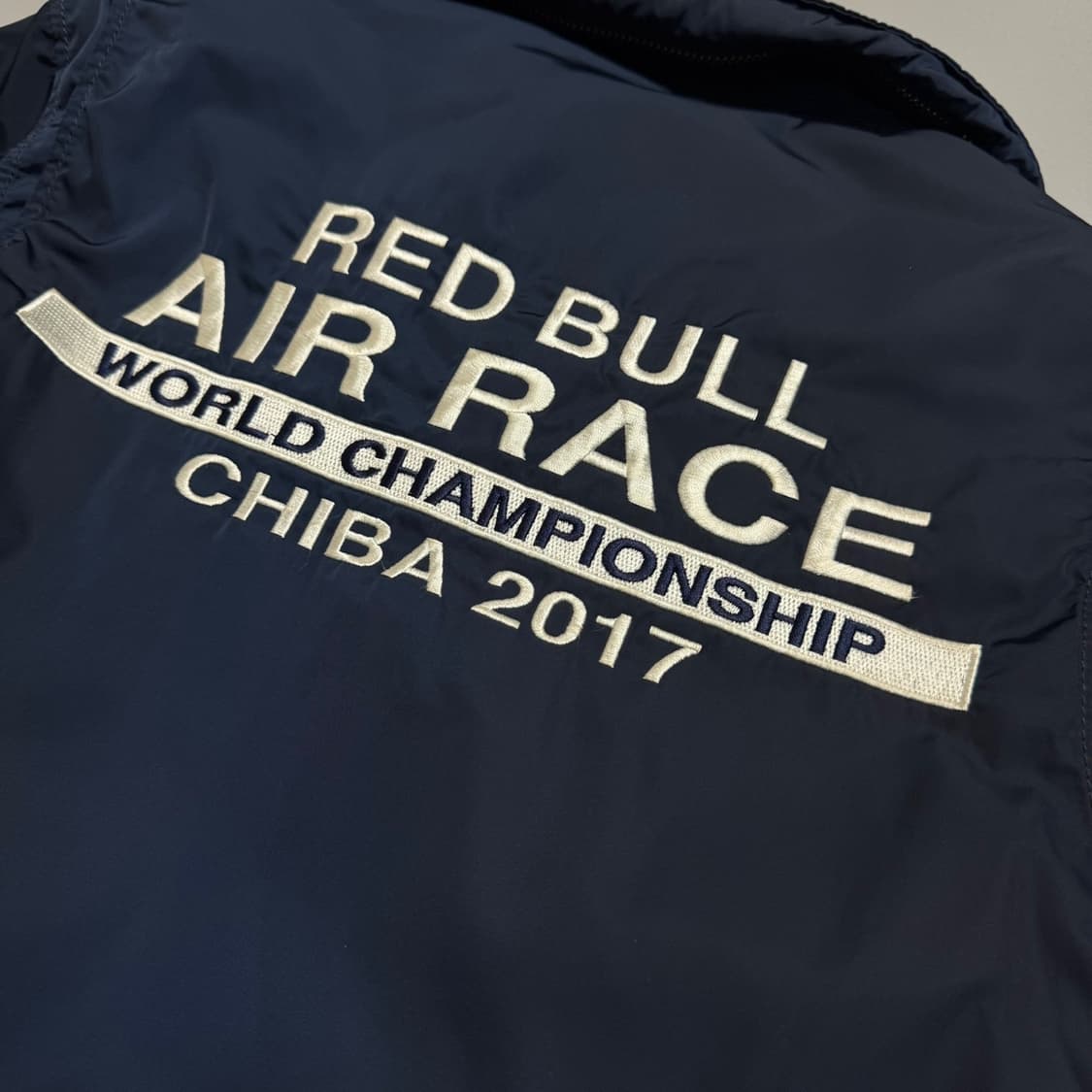 아비렉스 네이비 2017 레드불 레이스쇼 투웨이 칼라넥 플라이트 자켓 상품이미지7