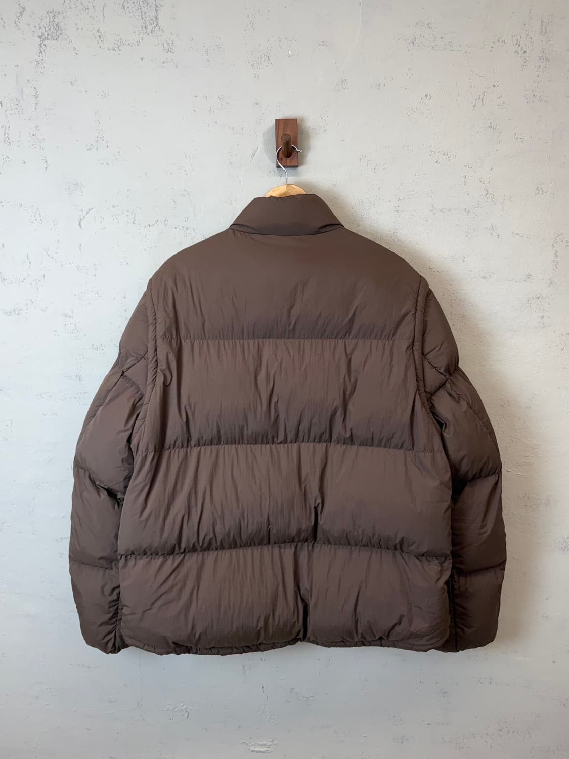 뉴에라 아웃도어 2IN1 푸퍼 다운 자켓 브라운 상품이미지3