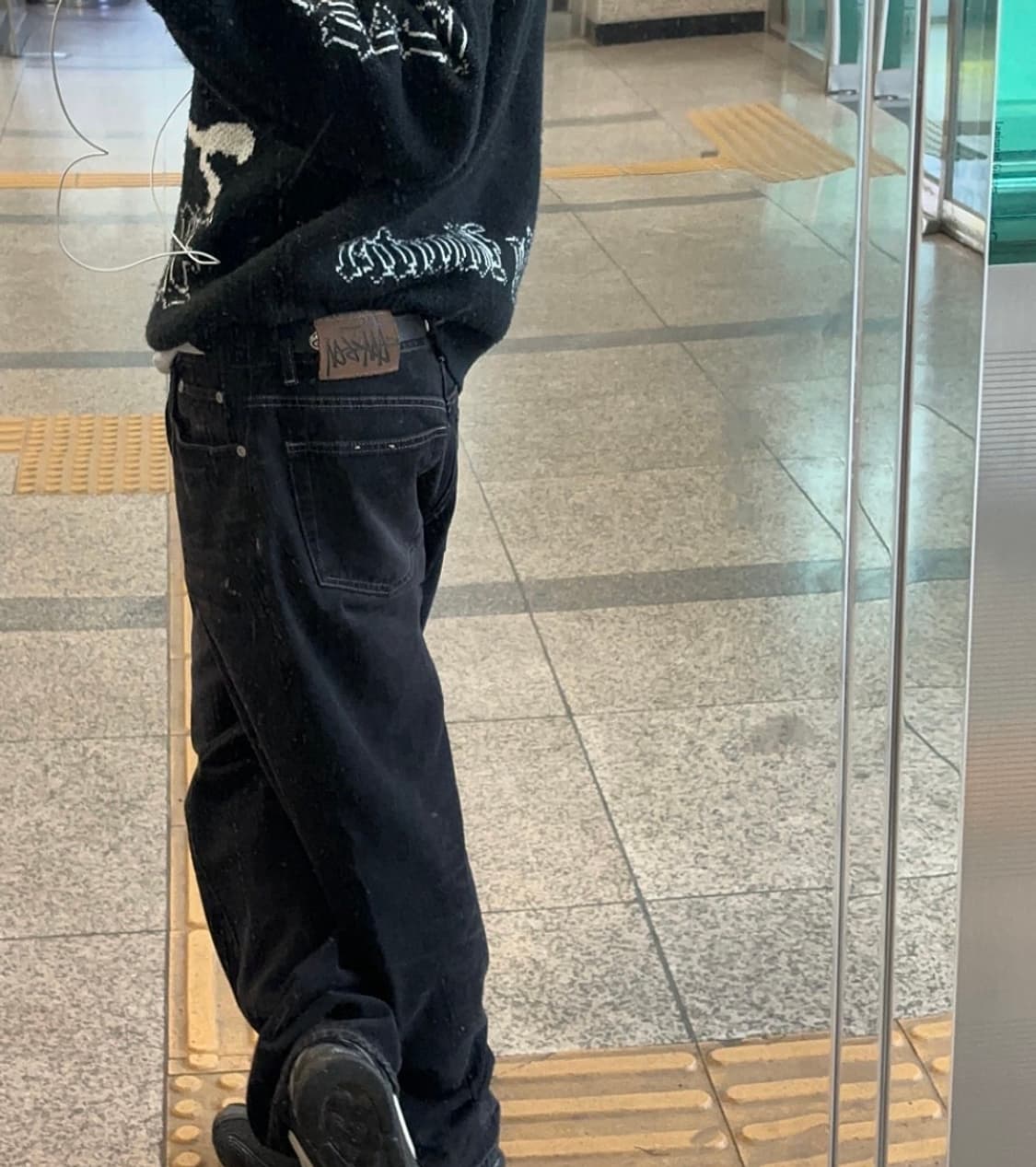 스투시 빅올진 빈티지 워시 블랙 30 상품이미지1