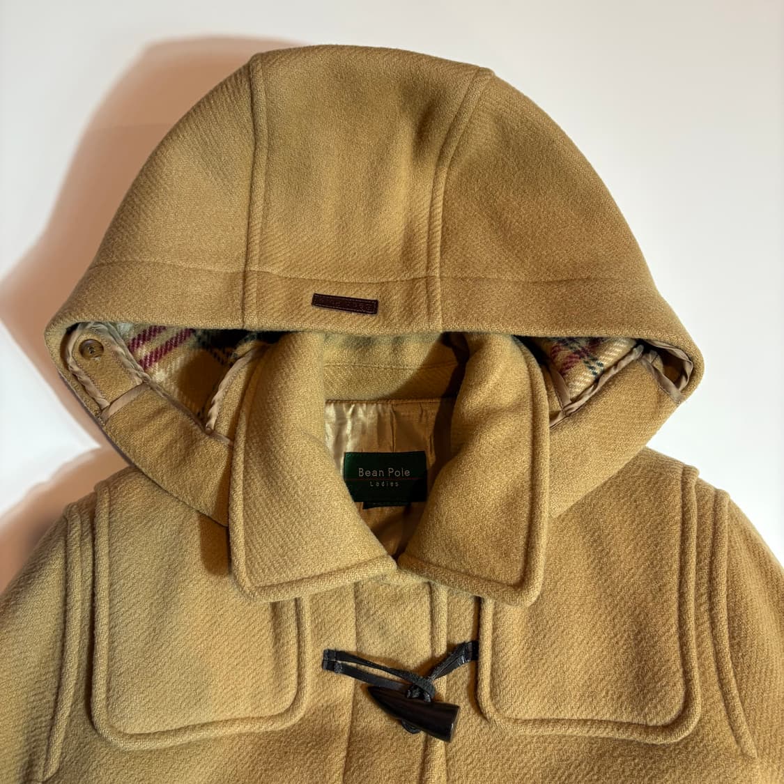 빈폴 베이지 더플 떡볶이 코트 상품이미지4