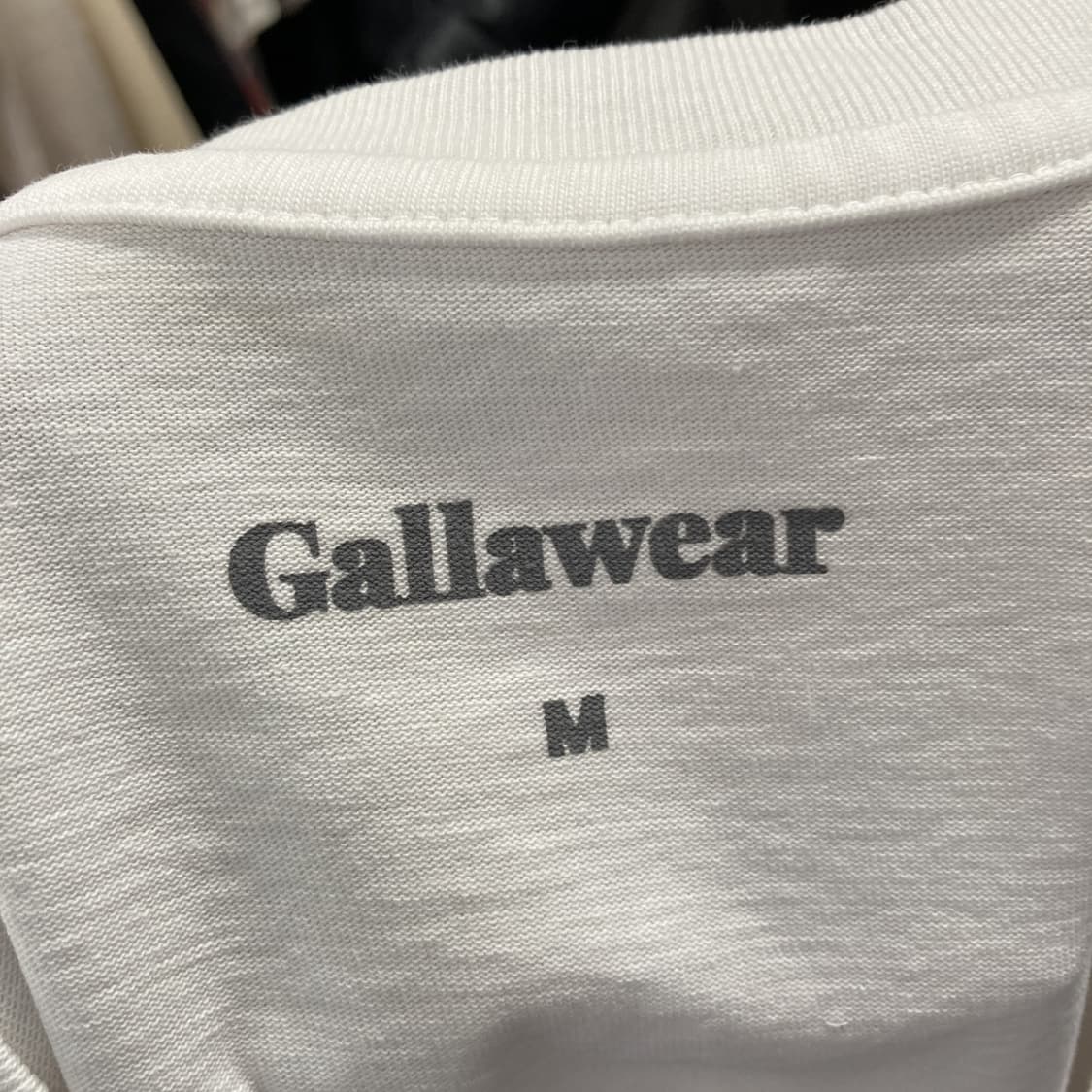 GALLAWEAR 2022 남성라운드반팔 화이트 M 상품이미지4
