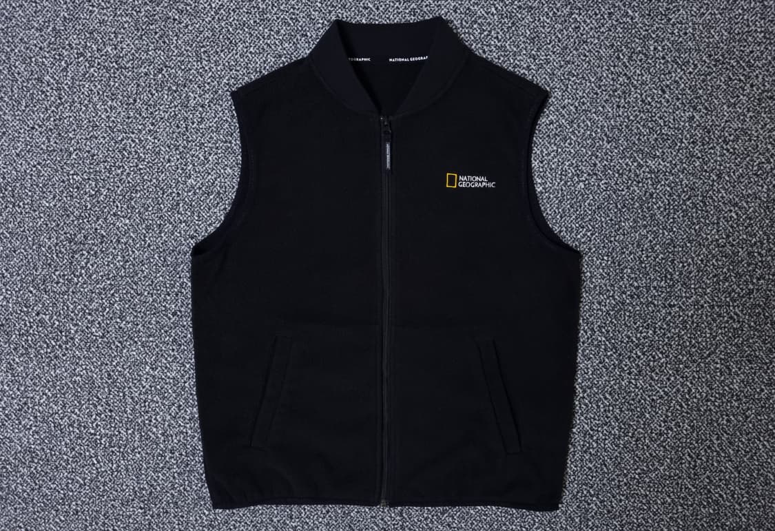 [무료배송][150]내셔널지오그래픽 키즈 후리스 조끼 상품이미지1