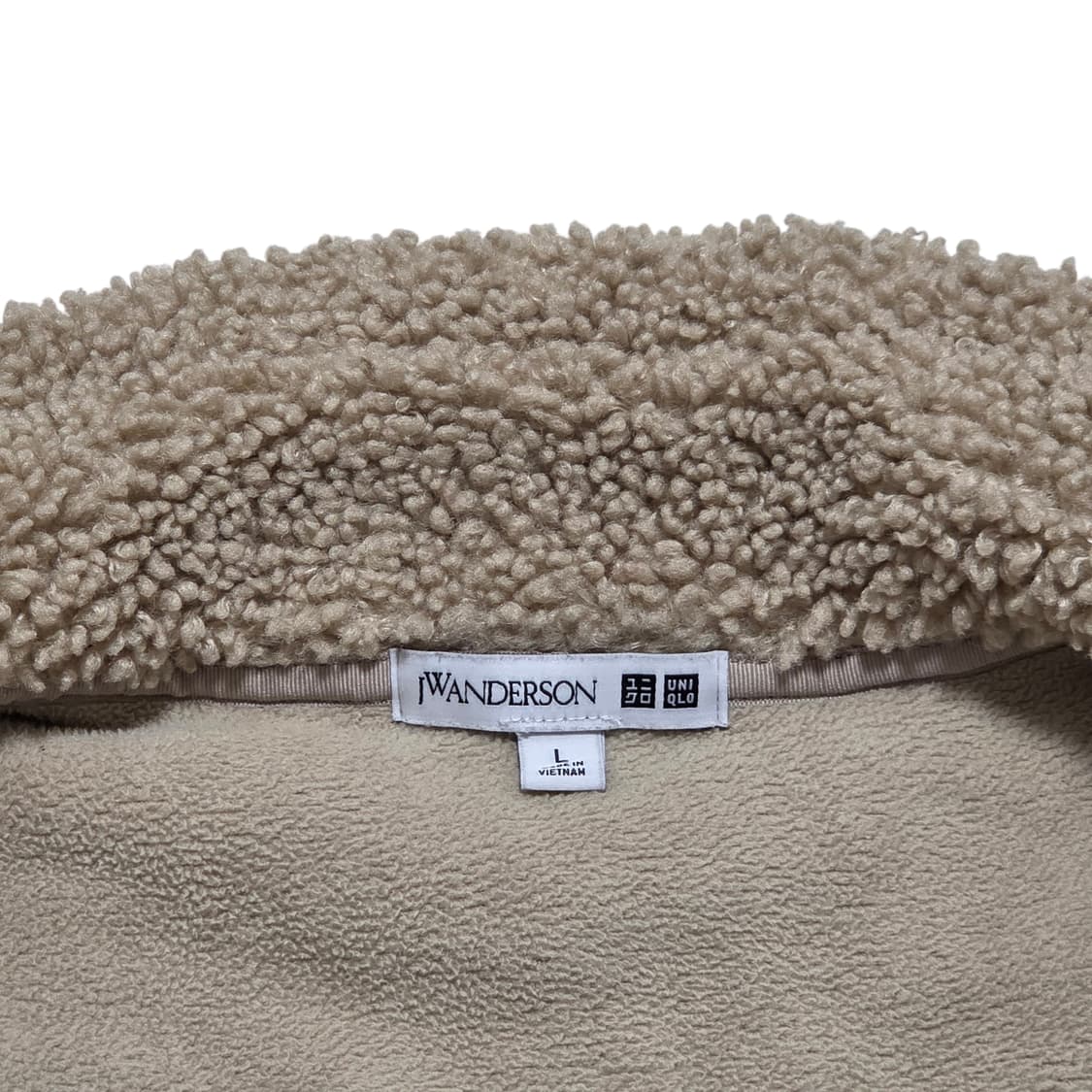 JW 앤더슨 x 유니클로 양털 플리스 자켓 뽀글이 후리스 상품이미지4