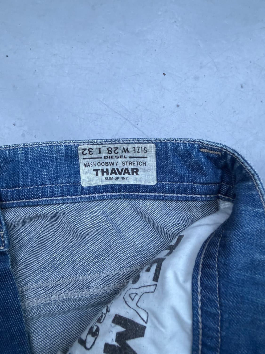 DIESEL Vintage dirty washed denim pants 상품이미지6