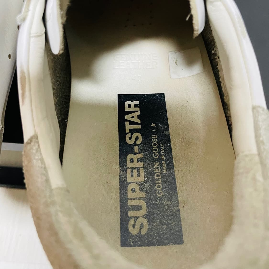 정품 43) 골든구스 스파클 실버 스니커즈 275~28 상품이미지5