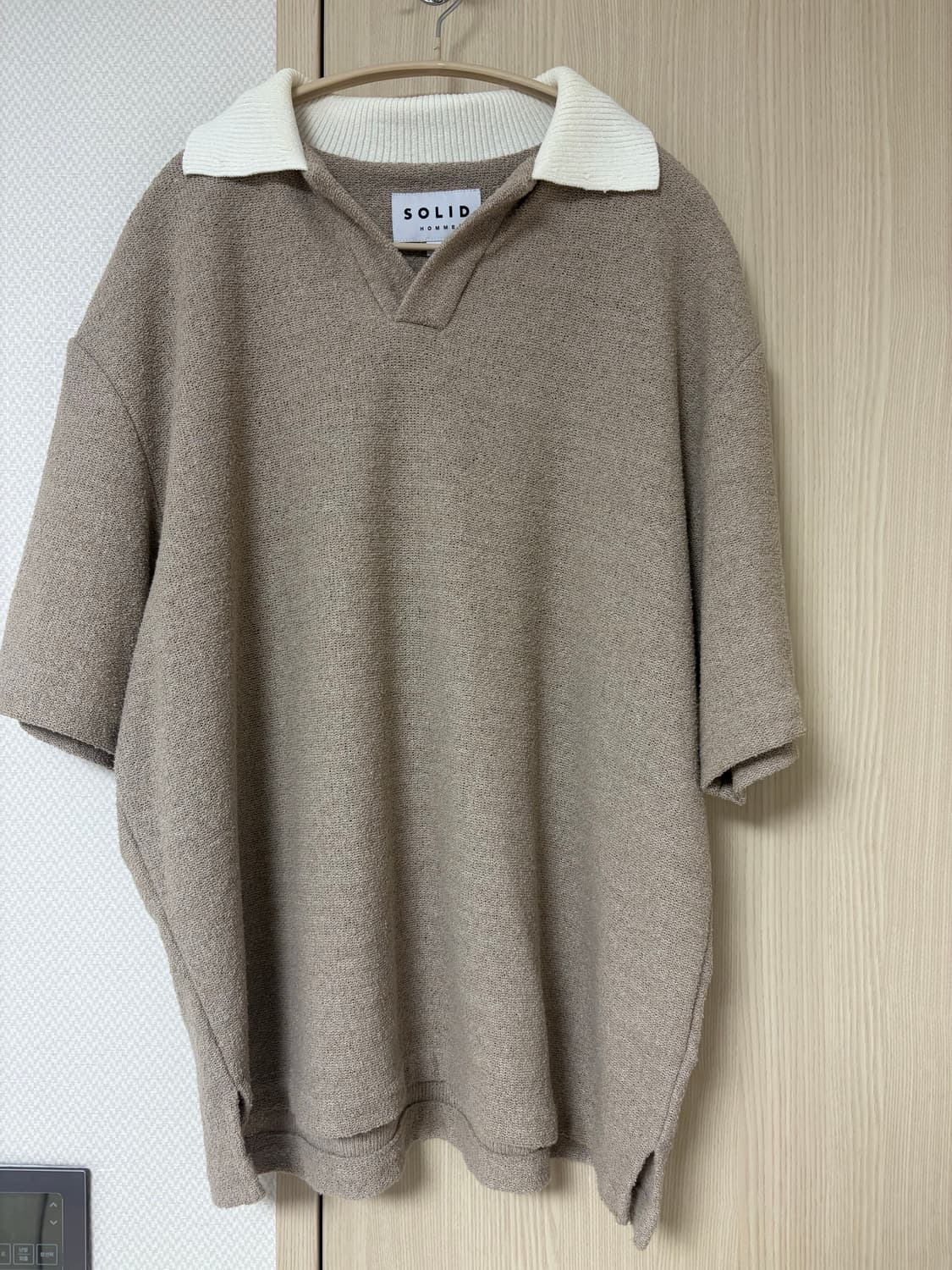 솔리드 옴므 테리pk셔츠 105사이즈 상품이미지1