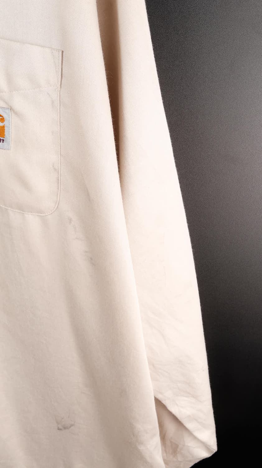 칼하트 원포켓 아이보리 셔츠 상품이미지3