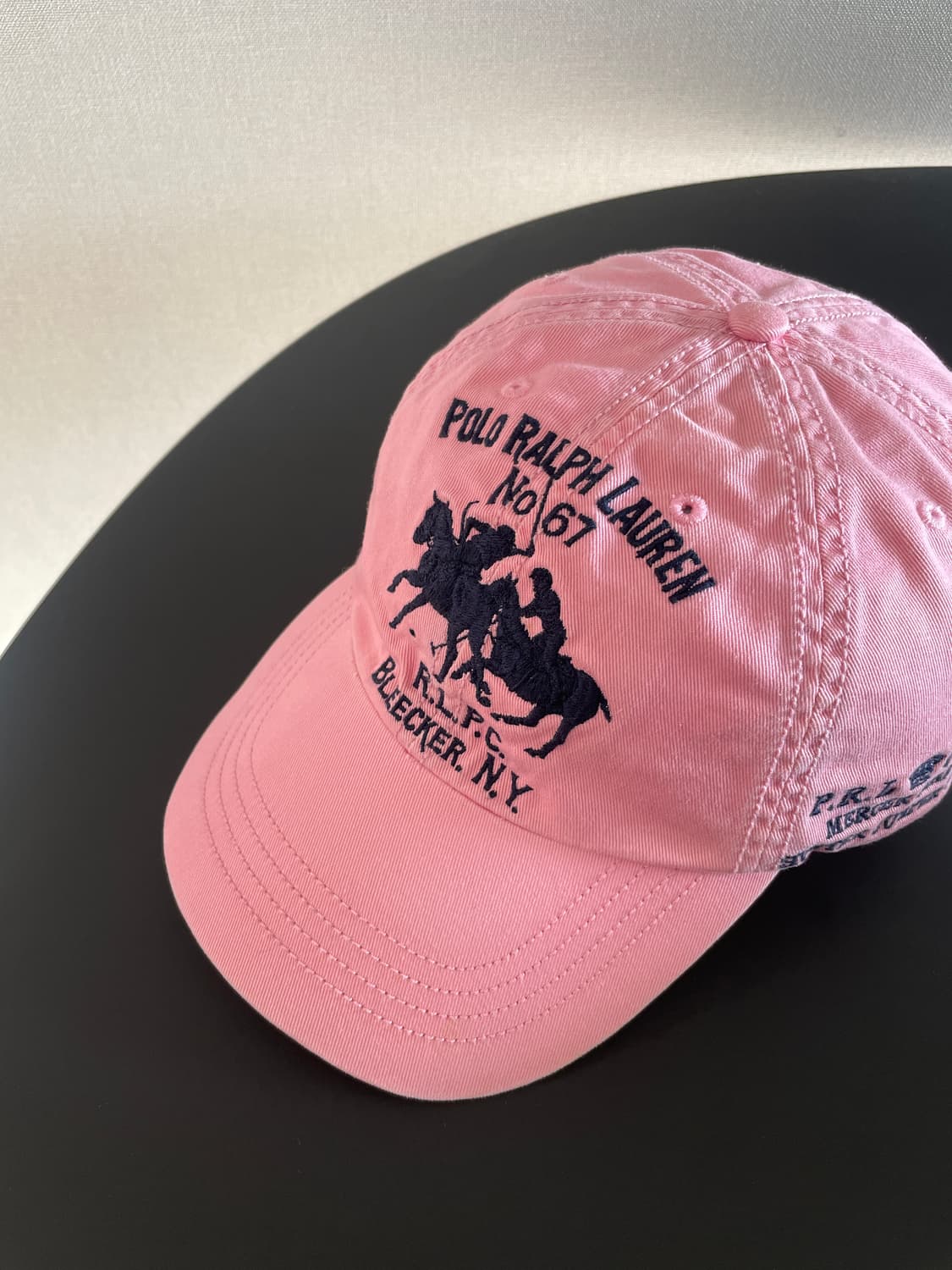폴로랄프로렌 빅포니 블리커 핑크 볼캡 상품이미지6