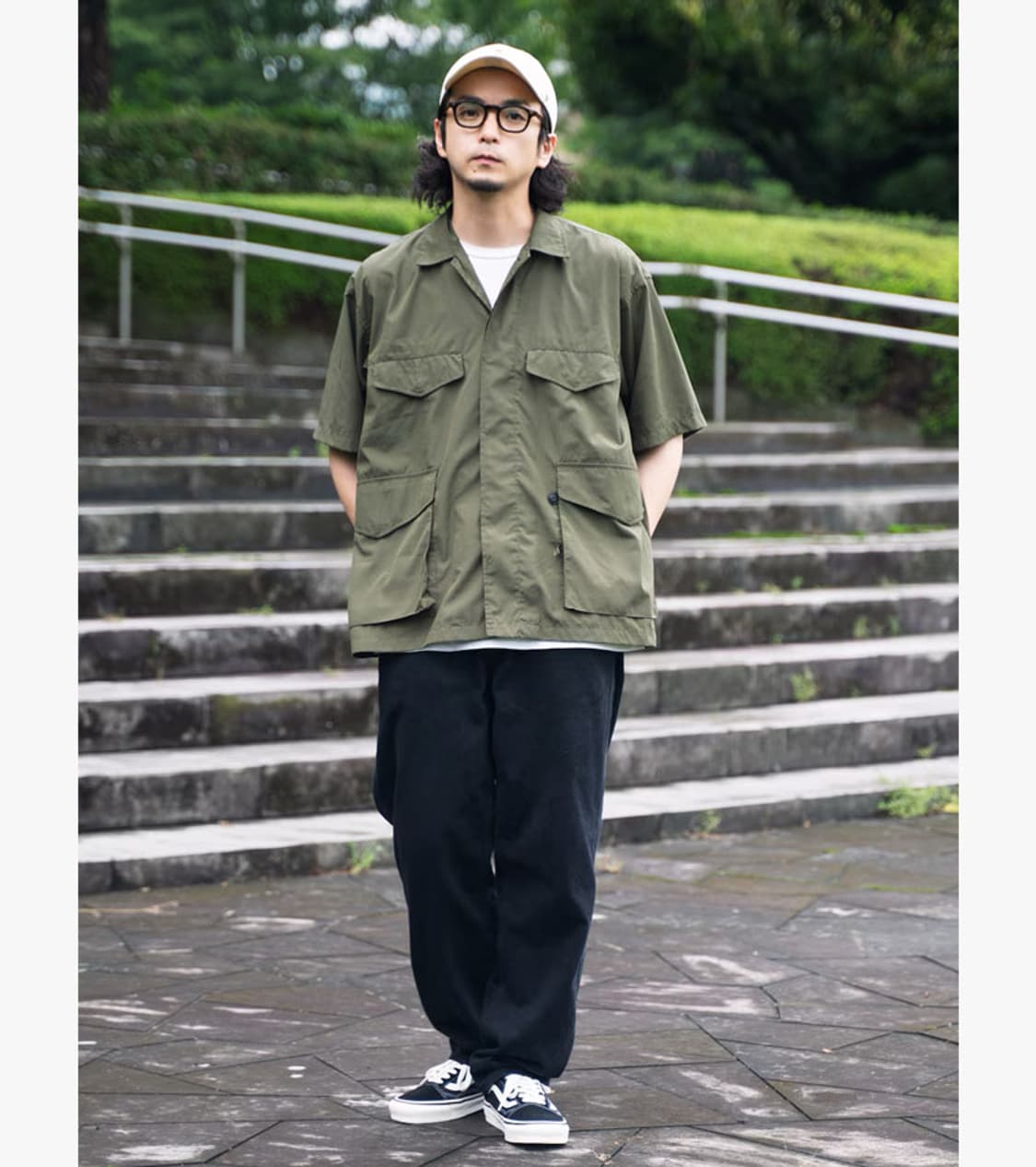 DAIWA PIER39 - TECH FRENCH MIL SHIRT 상품이미지4