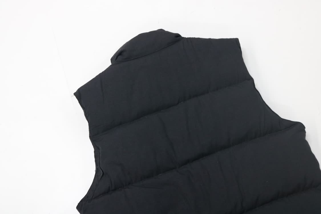 SABUROKU 사부로쿠 빈티지 블랙 다운 패딩 베스트 (M-L) 상품이미지8