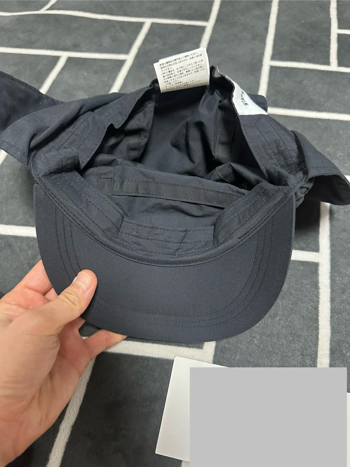 더블탭스 wtaps 21페이스허거 블랙 3사이즈 상품이미지3