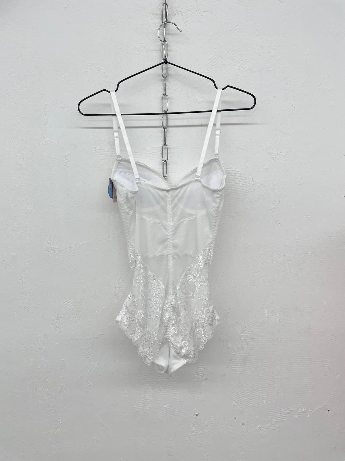 화이트페어리 레이스 바디수트 상품이미지6