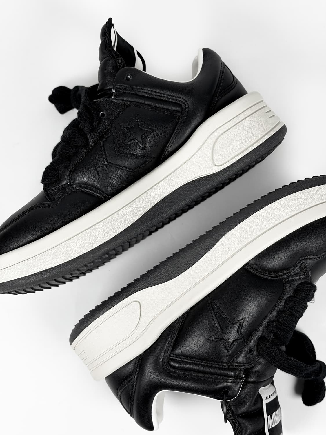 컨버스 릭오웬스 다크쉐도우 터보웨폰 로우 블랙 상품이미지2