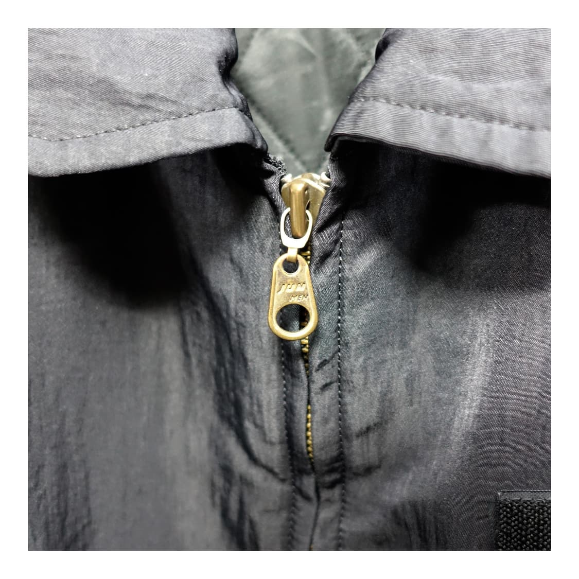 JUNMEN 준멘 아카이브 나일론메탈 MA-1 항공점퍼 블루종 상품이미지7