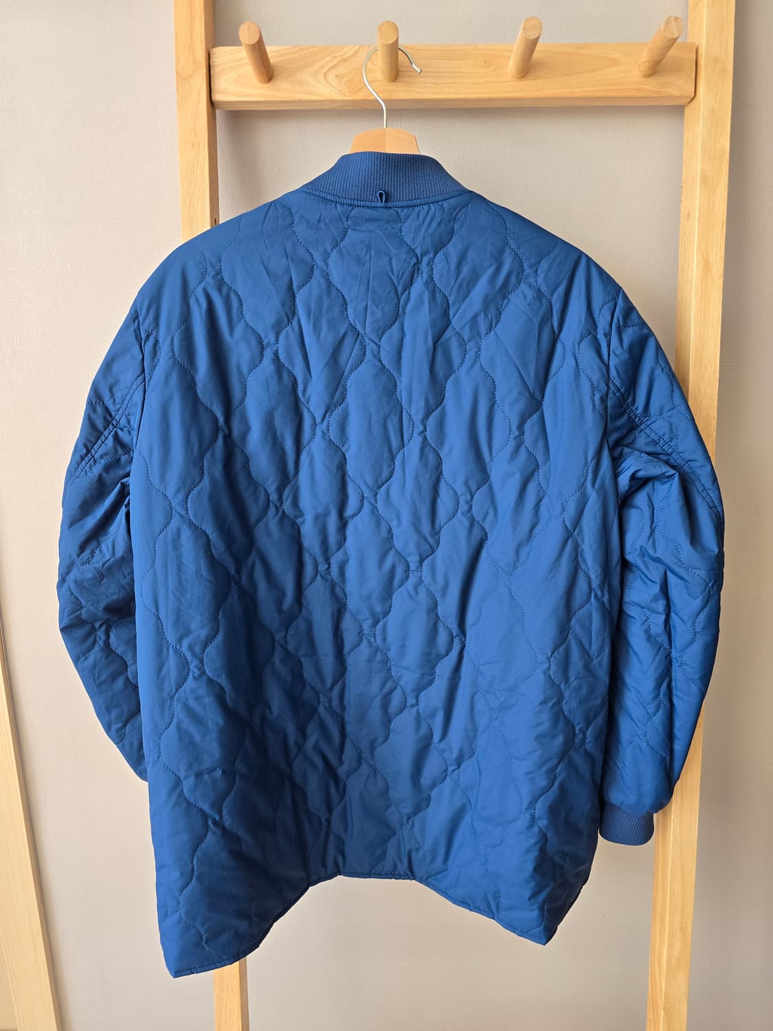 라코스테 디터쳐블 점퍼 36 네이비 퀼팅 상품이미지7