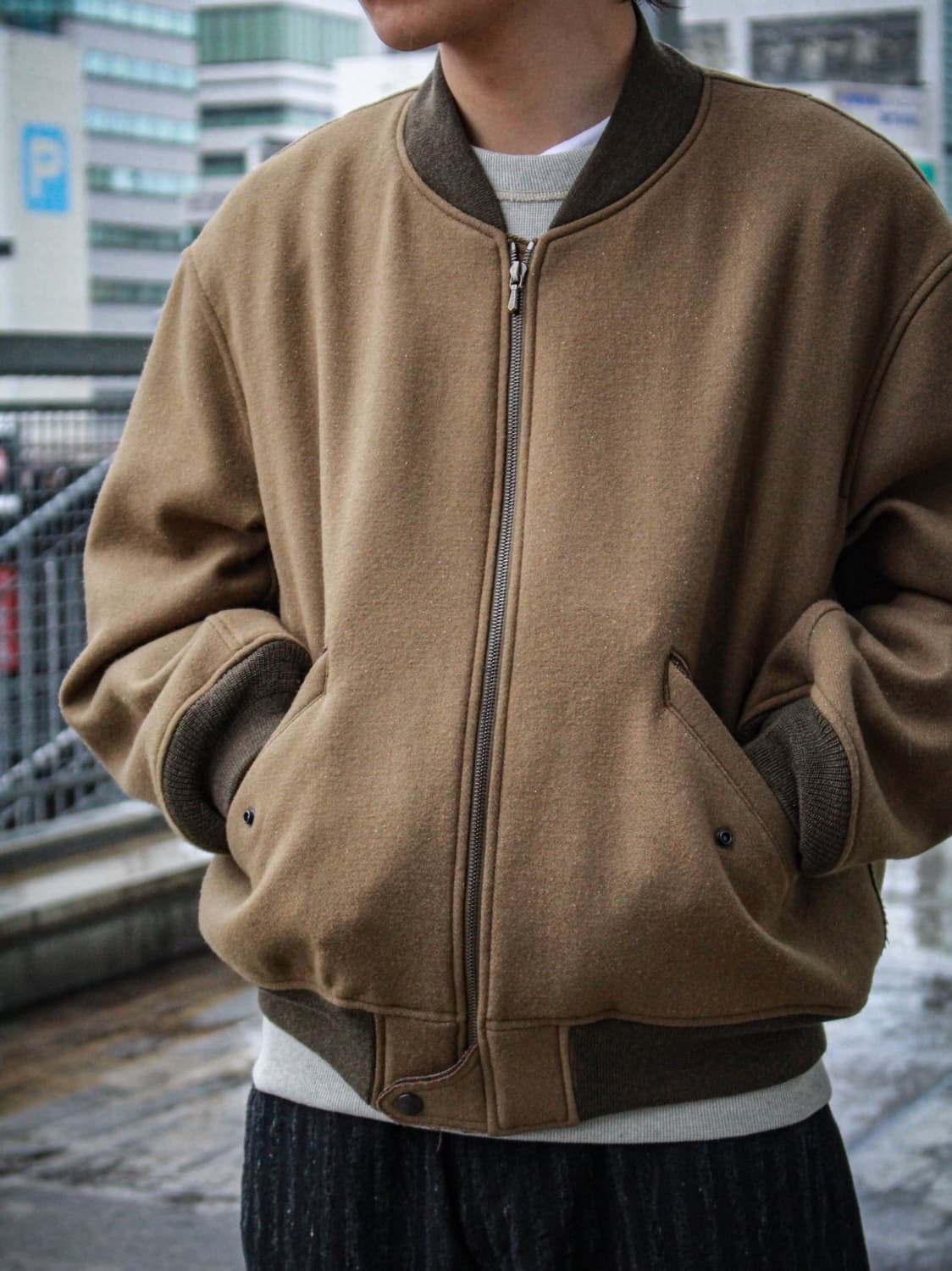 [38] 22AW 캡틴선샤인 플라이트 자켓 브라운 새제품 팝니다 상품이미지6