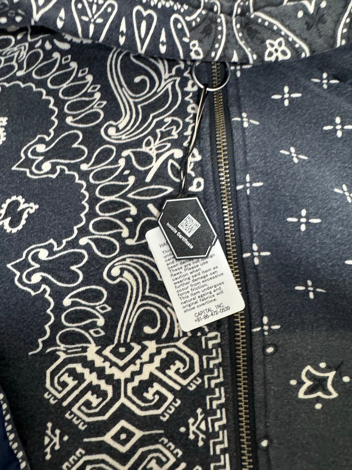 캐피탈 반다나 후드집업 팝니다 상품이미지2