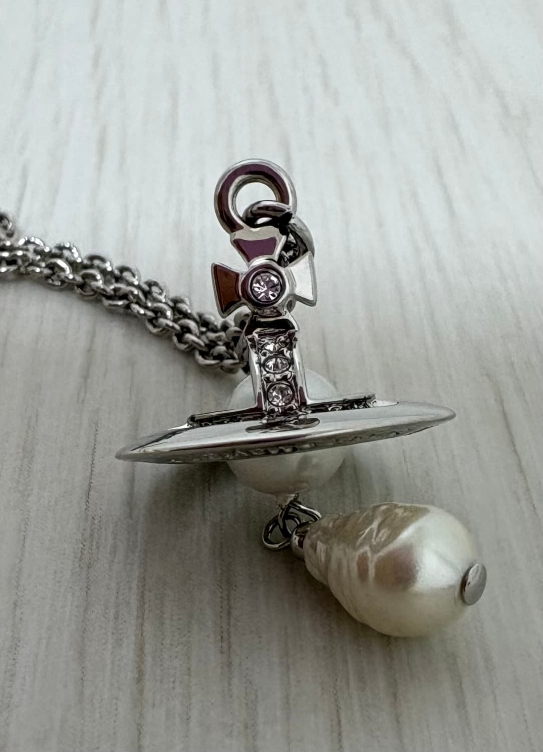 비비안웨스트우드 알렉사 목걸이 실버 상품이미지2