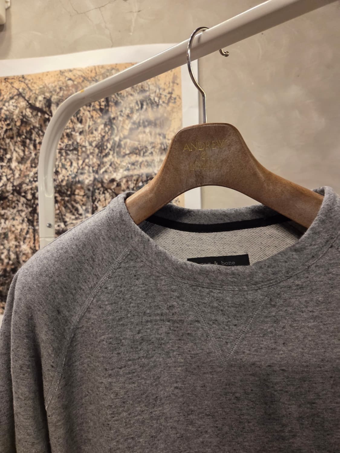 랙앤본 스웻 상품이미지4