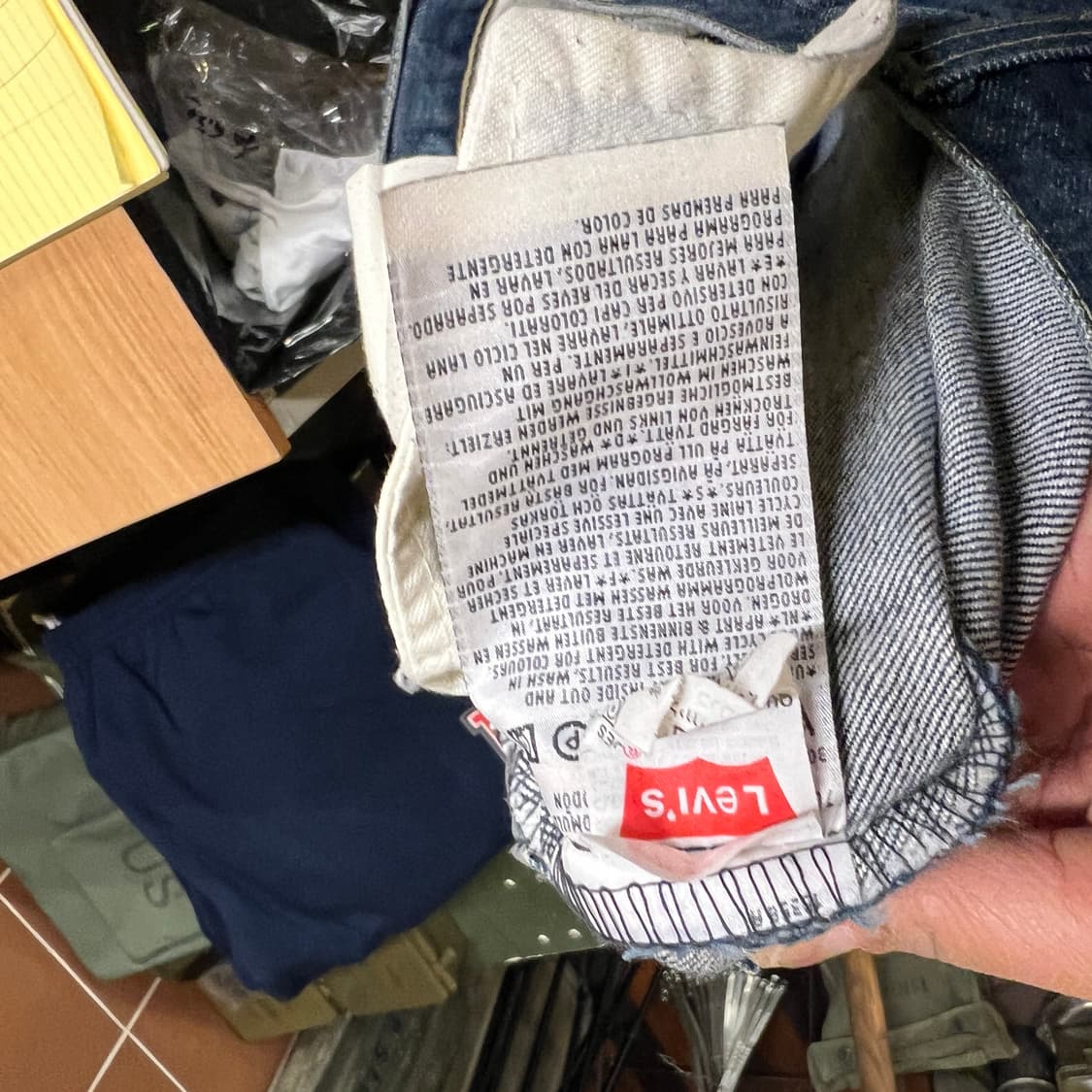 리바이스 엔지니어드진 35x34 Size (38인치) 상품이미지9