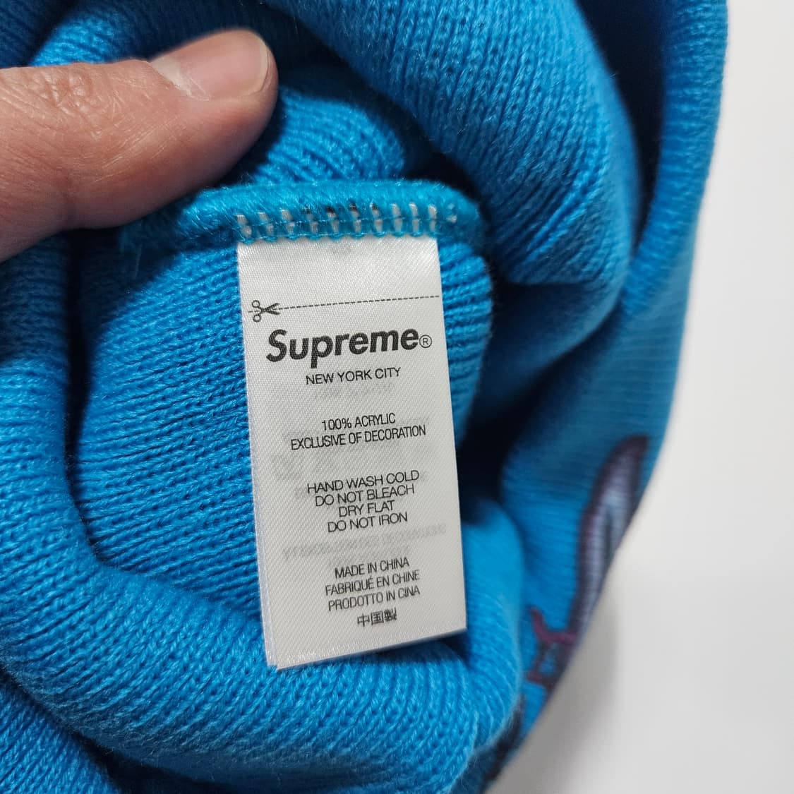 슈프림 아트딜러 태그 비니 상품이미지3