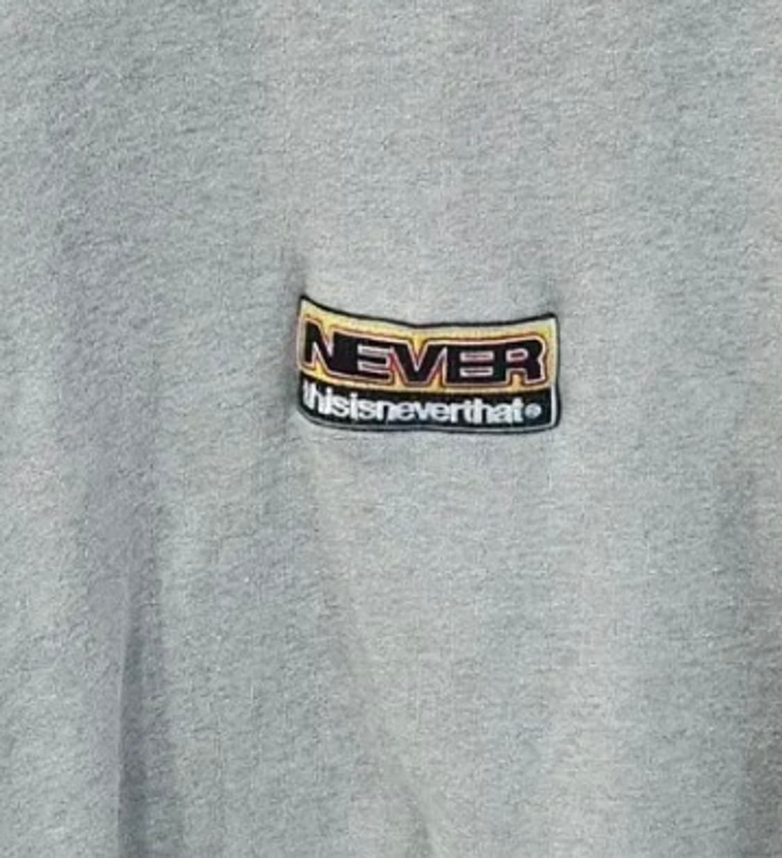 디스이즈네버댓 [민트급.정품] 박스로고 맨투맨 로고 스웻셔츠 L(105) 상품이미지5