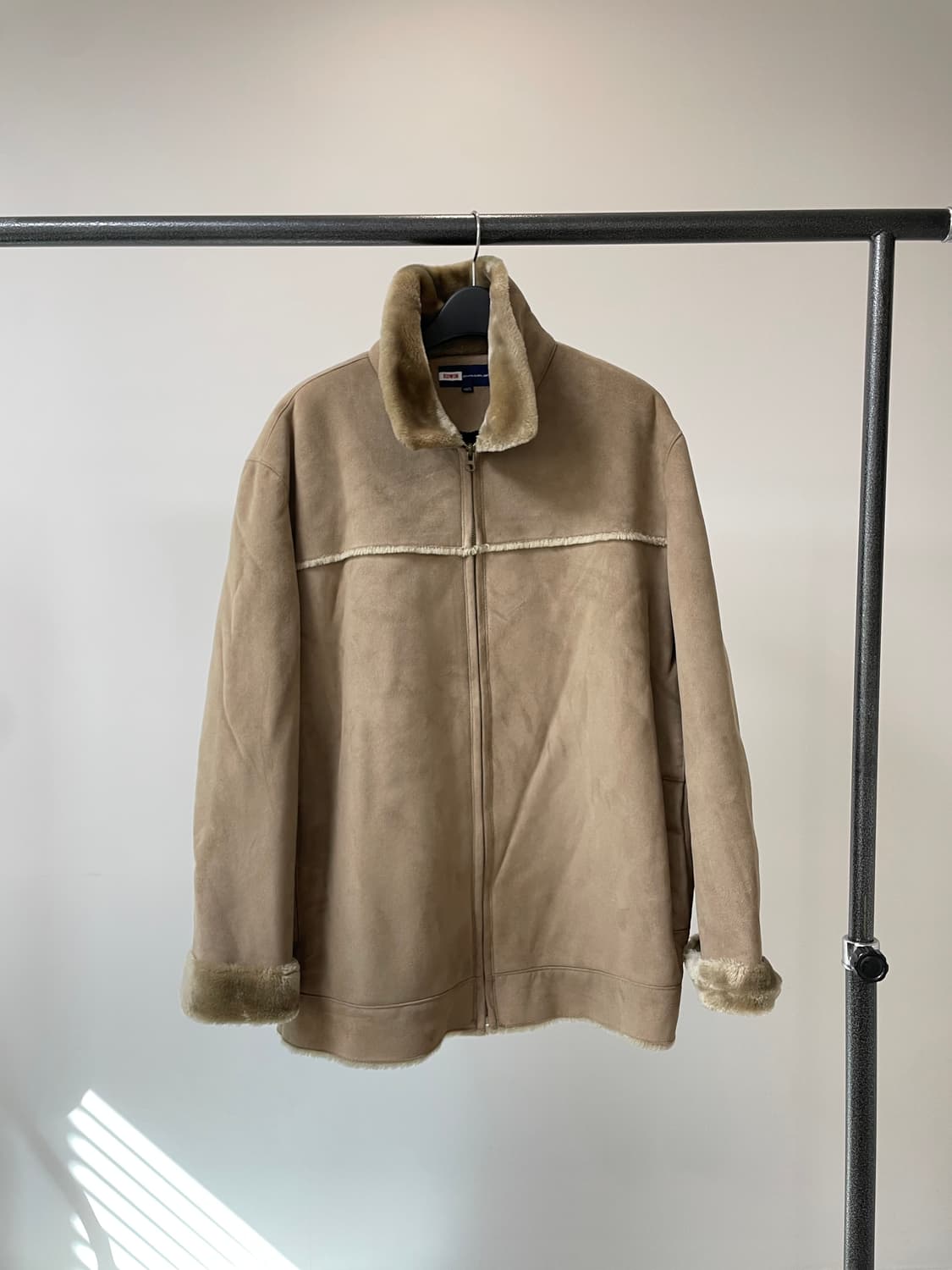 (105) Edwin 에드윈 시어링 무스탕 자켓 상품이미지3