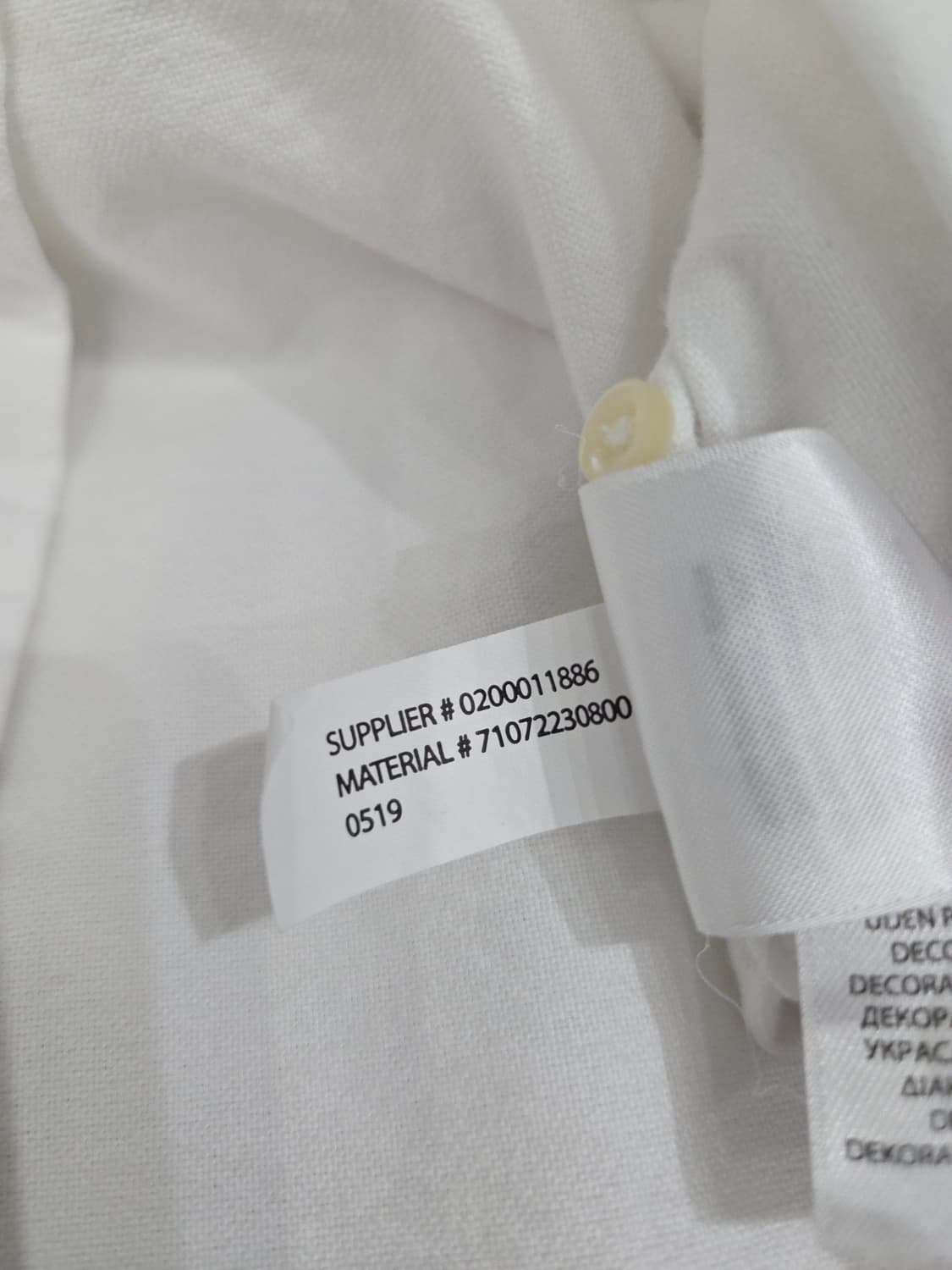 폴로 랄프로렌 화이트 옥스포드 셔츠_M 상품이미지7