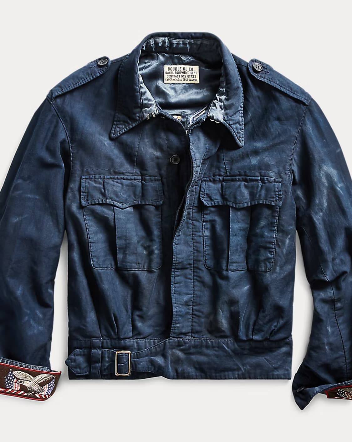 더블알엘(RRL) 인디고 수베니어 자켓 L사이즈 상품이미지1