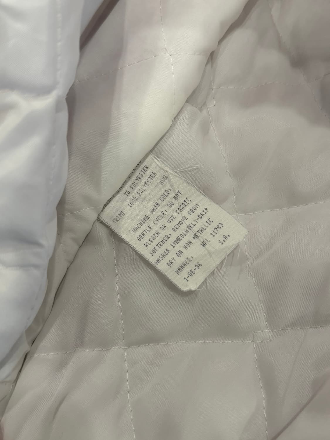 90s Holloway 할로웨이 스타디움 새틴 자켓 (made USA) 상품이미지10