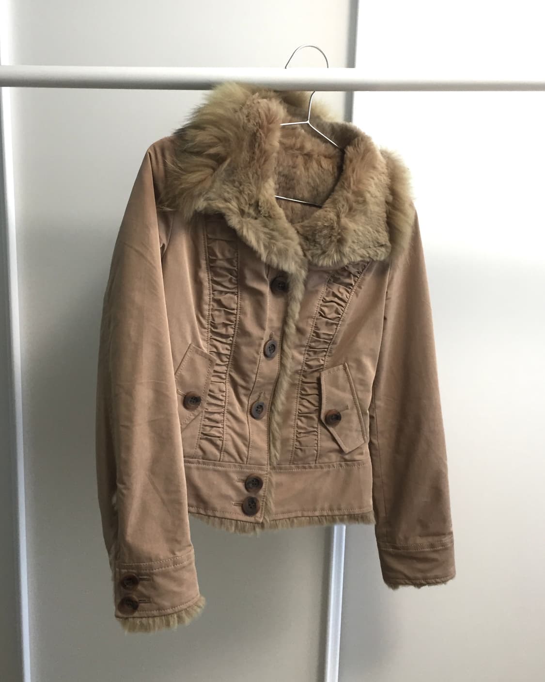 00s Reversible Fur Jacket 갸루 오네갸루 y2k 상품이미지1