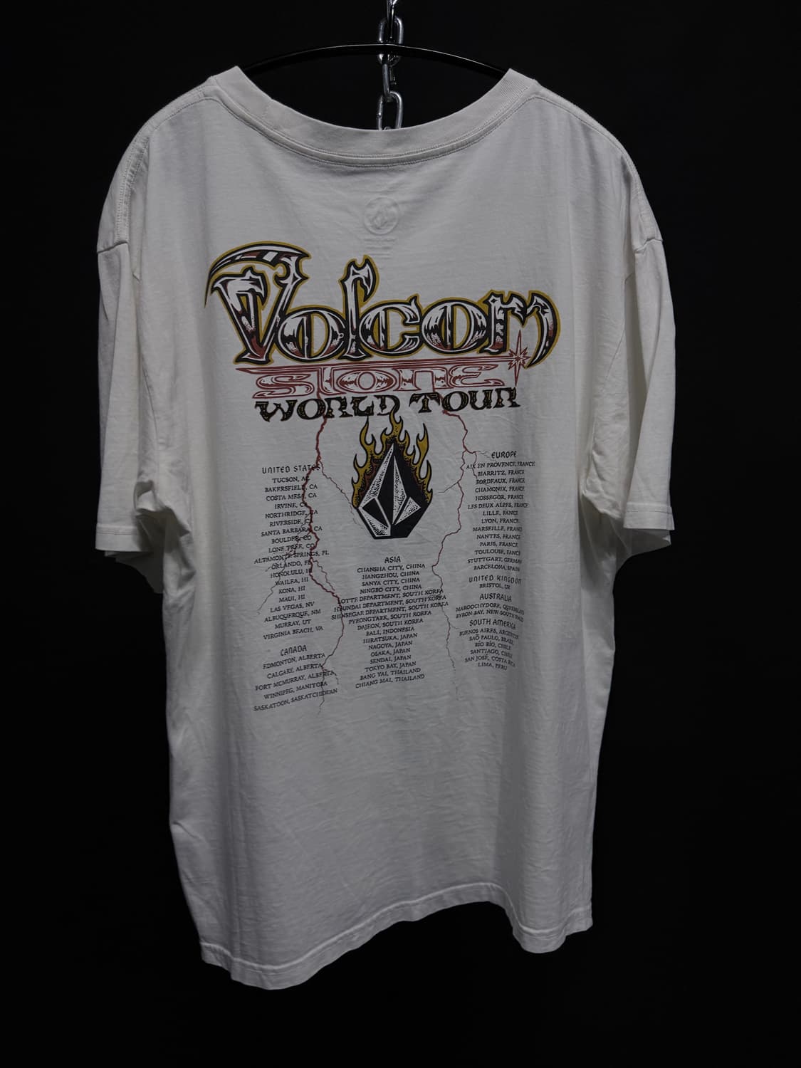 볼컴 월드투어 기념 티셔츠 상품이미지2