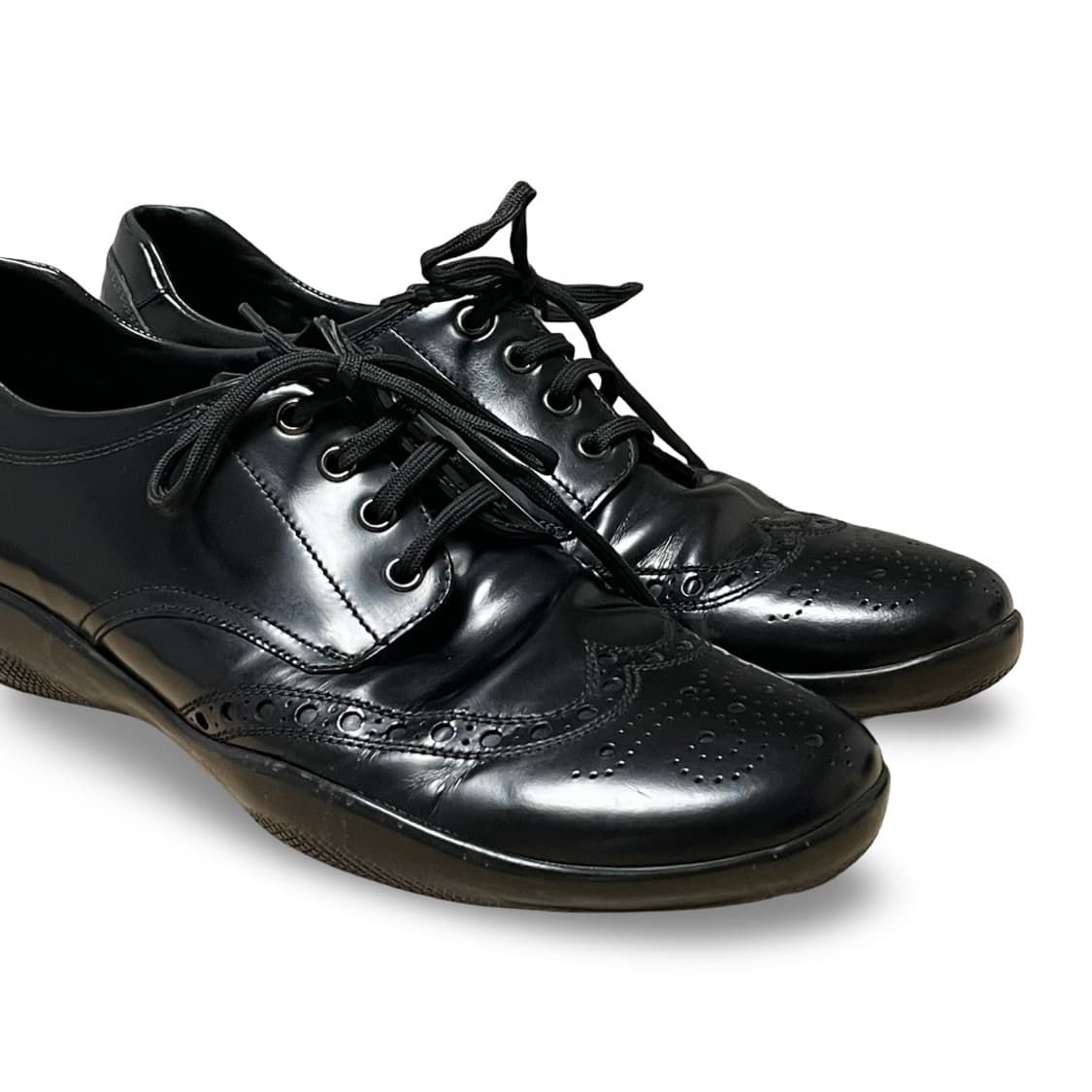 프라다 스포츠 윙팁 레더 슈즈 상품이미지6