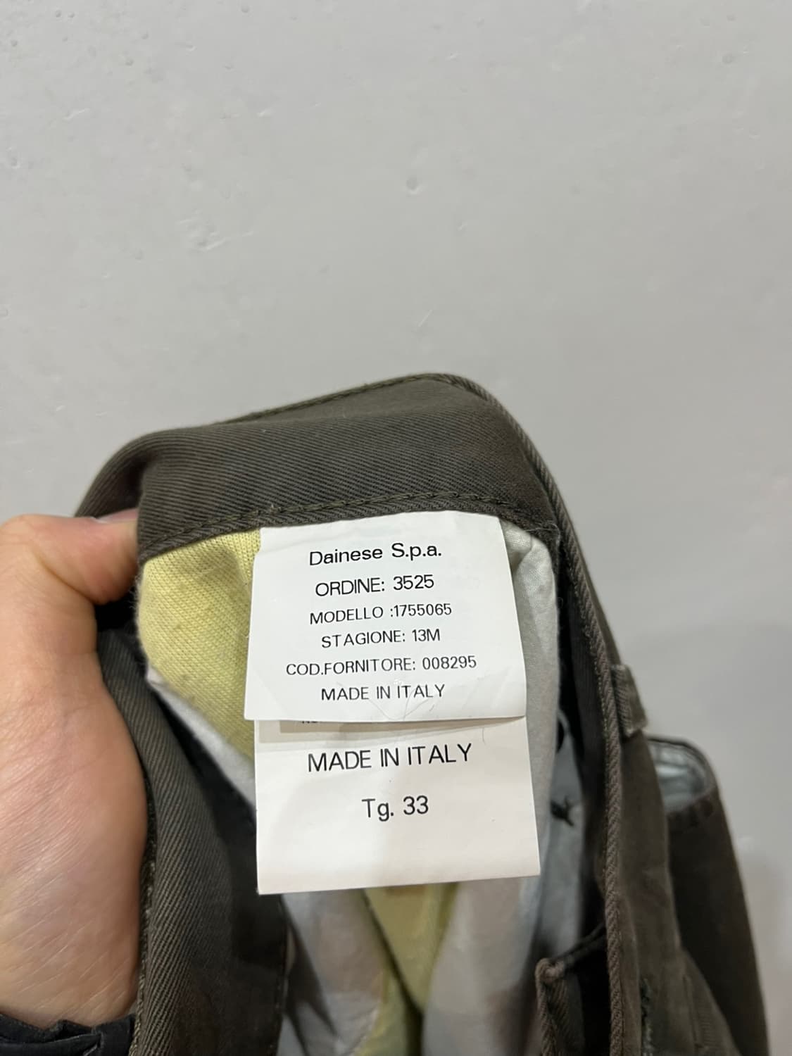 DAINESE 다이네즈 모터사이클 바이커 팬츠 Made in ITALY 상품이미지9