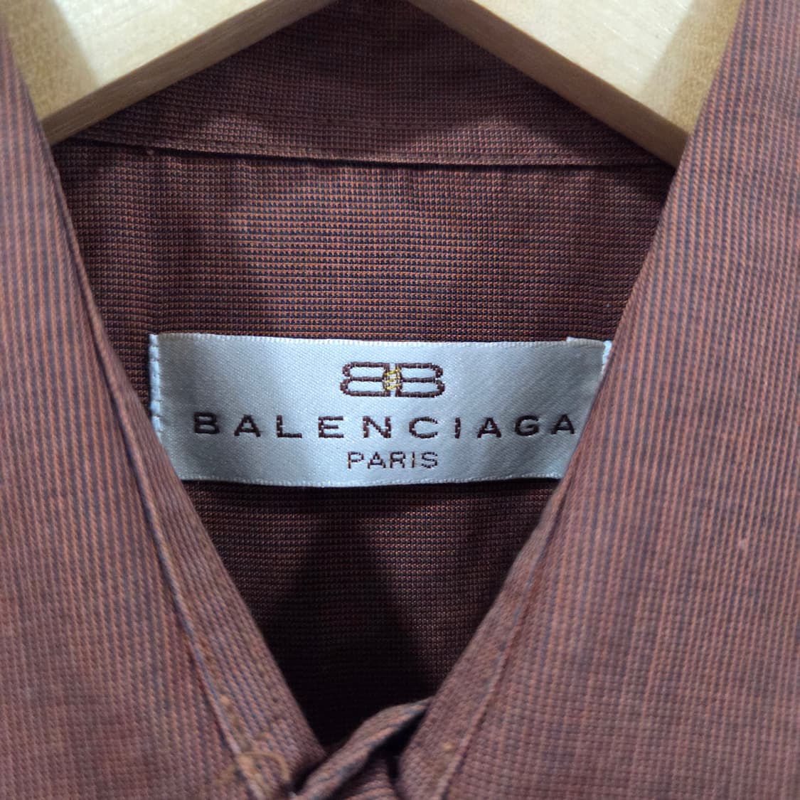 발렌시아가 브라운 드레스 셔츠 95  상품이미지3